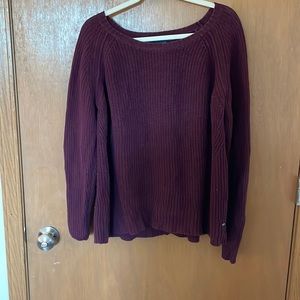 American Eagle Maroon Sweater